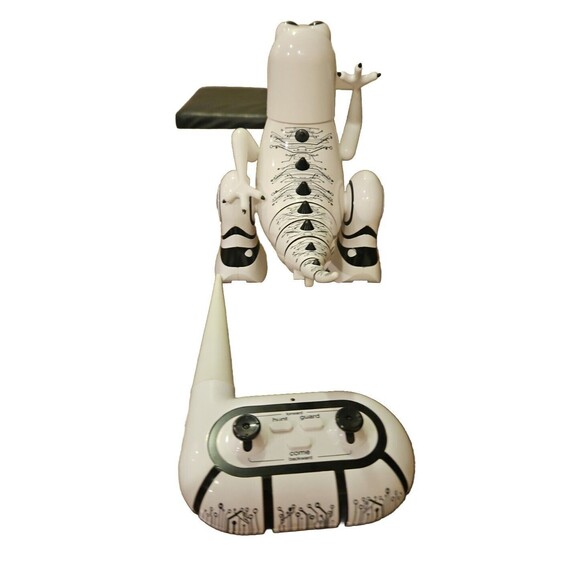 2017 Remote Control  Big 12” Robotosaurus DX2R8 Dinosaur T-Rex Robot W/ Remote - Picture 3 of 5